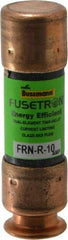 Cooper Bussmann - 125 VDC, 250 VAC, 10 Amp, Time Delay General Purpose Fuse - Fuse Holder Mount, 50.8mm OAL, 20 at DC, 200 (RMS) kA Rating, 9/16" Diam - Exact Tool & Supply