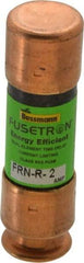 Cooper Bussmann - 125 VDC, 250 VAC, 2 Amp, Time Delay General Purpose Fuse - Fuse Holder Mount, 50.8mm OAL, 20 at DC, 200 (RMS) kA Rating, 9/16" Diam - Exact Tool & Supply