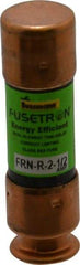 Cooper Bussmann - 125 VDC, 250 VAC, 2.5 Amp, Time Delay General Purpose Fuse - Fuse Holder Mount, 50.8mm OAL, 20 at DC, 200 (RMS) kA Rating, 9/16" Diam - Exact Tool & Supply