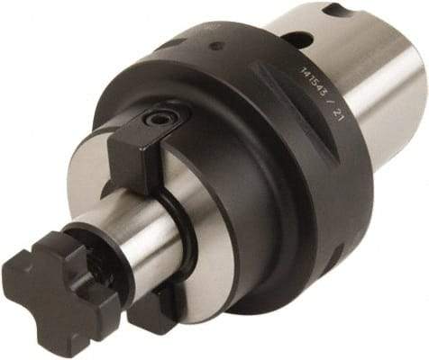 Seco - C8 Modular Connection 32mm Pilot Diam Shell Mill Holder - 35mm Flange to Nose End Projection, 58mm Nose Diam, Through-Spindle Coolant - Exact Tool & Supply
