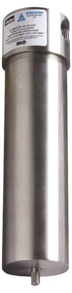 Parker - 1/4" Port, 7" High x 3" Wide, FRL Filter with Stainless Steel Bowl & Automatic Drain - 175 Max psi, 120°F Max - Exact Tool & Supply