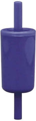 Parker - 1/4" Outlet, 125 Max psi, Inline Filters, Regulators & Lubricators - 7.3 CFM, Disposable Gas or Liquid Filter, 3-1/4" Long - Exact Tool & Supply