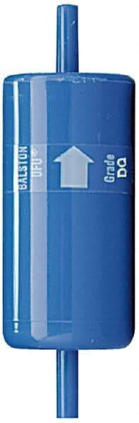 Parker - 1/4" Outlet, 125 Max psi, Inline Filters, Regulators & Lubricators - 14.6 CFM, Disposable Gas or Liquid Filter, 4-1/2" Long - Exact Tool & Supply
