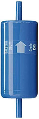 Parker - 1/4" Outlet, 125 Max psi, Inline Filters, Regulators & Lubricators - 14.6 CFM, Disposable Gas or Liquid Filter, 4-1/2" Long - Exact Tool & Supply
