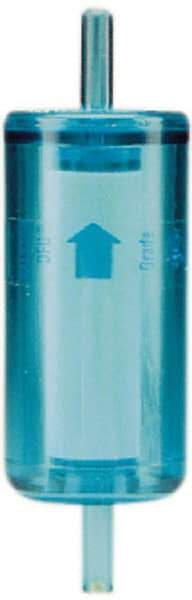 Parker - 1/4" Outlet, 125 Max psi, Inline Filters, Regulators & Lubricators - 7.3 CFM, Disposable Gas or Liquid Filter, 4-1/2" Long - Exact Tool & Supply