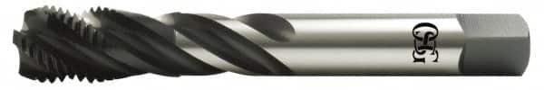 OSG - 5/8-18 UNF, 4 Flute, Oxide Finish High Speed Steel Fast Spiral Flute Tap - Exact Tool & Supply