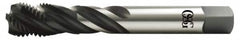 OSG - 5/8-18 UNF, 4 Flute, Oxide Finish High Speed Steel Fast Spiral Flute Tap - Exact Tool & Supply