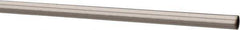Made in USA - 6 to 7' Long, 1/4" OD, 304 Stainless Steel Tube - 0.02" Wall Thickness - Exact Tool & Supply