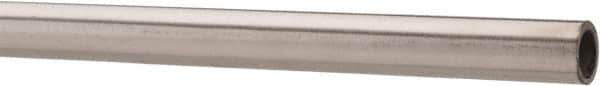Made in USA - 6 to 7' Long, 3/8" OD, 304 Stainless Steel Tube - 0.065" Wall Thickness - Exact Tool & Supply
