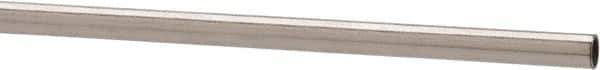 Made in USA - 6 to 7' Long, 1/4" OD, 304 Stainless Steel Tube - 0.016" Wall Thickness - Exact Tool & Supply
