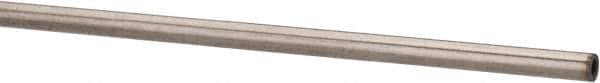 Made in USA - 6 to 7' Long, 1/8" OD, 304 Stainless Steel Tube - 0.016" Wall Thickness - Exact Tool & Supply