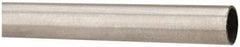 Value Collection - 6 to 7' Long, 1/2" OD, 304 Stainless Steel Tube - 1/36" Wall Thickness - Exact Tool & Supply