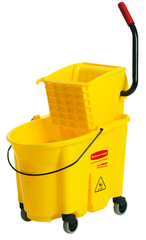 WaveBrake 35 Quart Mop Bucket and Wringer System - Exact Tool & Supply