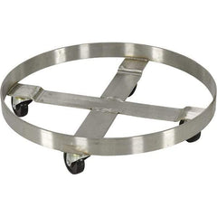 Vestil - 800 Lb Load Capacity, Drum Dolly - Exact Tool & Supply