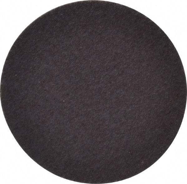 Norton - 3" Diam, 60 Grit Aluminum Oxide Adhesive PSA Disc - Coarse Grade, Brown, X Weighted Backing, Flexible - Exact Tool & Supply