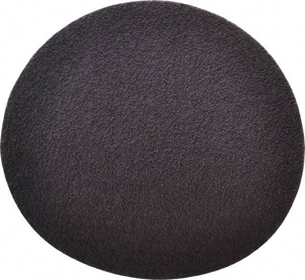 Norton - 5" Diam, 50 Grit Aluminum Oxide Adhesive PSA Disc - Coarse Grade, Maroon, X Weighted Backing, Flexible - Exact Tool & Supply
