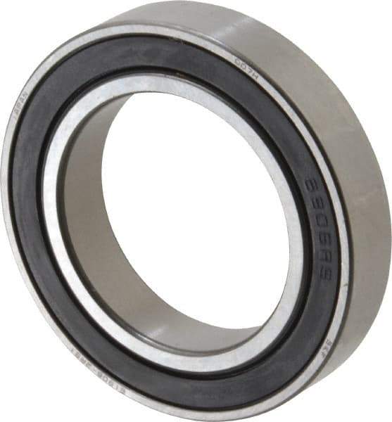 SKF - 30mm Bore Diam, 47mm OD, Double Seal Thin Section Radial Ball Bearing - 9mm Wide, 1 Row, Round Bore, 1,020 Lb Static Capacity, 1,640 Lb Dynamic Capacity - Exact Tool & Supply