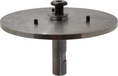 Weiler - 7/8" Arbor Hole to 3/4" Shank Diam Drive Arbor - For 6" Weiler Disc Brushes, Attached Spindle, Flow Through Spindle - Exact Tool & Supply
