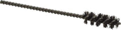 Weiler - 3/8" Diam Helical Steel Tube Brush - 0.008" Filament Diam, 1" Brush Length, 3-1/2" OAL, 1/8" Diam Stainless Steel Shank - Exact Tool & Supply