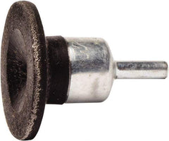 Weiler - Crimped, End Brushes - 1-3/4" .006 WIRE ENCPSLTD FALRED ENDBRUSH - Exact Tool & Supply