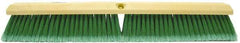 Weiler - 24" General Purpose Synthetic Push Broom - 3" Bristle Length, Foam Block, Threaded Handle Connection, Handle Sold Separately - Exact Tool & Supply