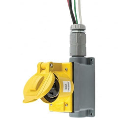 Hubbell Wiring Device-Kellems - GFCI Cords & Power Distribution Centers Mount Type: Wall Number of Outlets: 1 - Exact Tool & Supply