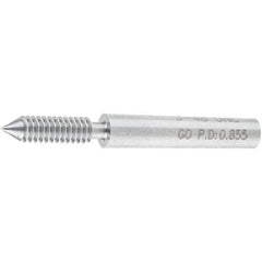 SPI - #3-48, Class 2B, 3B, Single End Plug Thread Go Gage - Steel, Size 000 Handle Not Included - Exact Tool & Supply