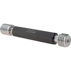 SPI - 3/4-10, Class 2B, Double End Plug Thread Go/No Go Gage - Steel, Size 3 Handle Included - Exact Tool & Supply