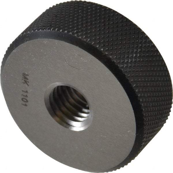 SPI - M12x1.75 Go Single Ring Thread Gage - Class 6G, Oil Hardened Nonshrinking Steel (OHNS), NPL Traceability Certification Included - Exact Tool & Supply
