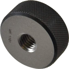 SPI - M12x1.75 Go Single Ring Thread Gage - Class 6G, Oil Hardened Nonshrinking Steel (OHNS), NPL Traceability Certification Included - Exact Tool & Supply