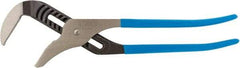 Channellock - 20-1/4" OAL, 5-1/2" Max Capacity, 12 Position Tongue & Groove Pliers - Standard Straight Jaws, Standard Head, Plastic Dipped Handles - Exact Tool & Supply