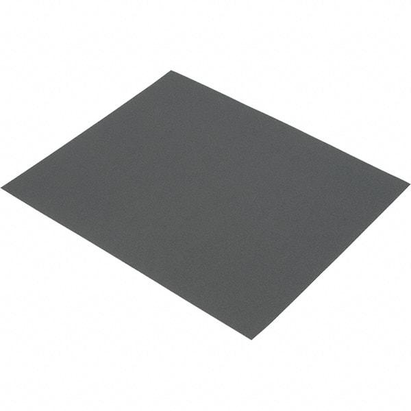 Value Collection - 400 Grit, Silicon Carbide Sanding Sheet - 11" Long x 9" Wide, Super Fine Grade, A Weighted Paper Backing - Exact Tool & Supply