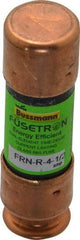 Cooper Bussmann - 125 VDC, 250 VAC, 4.5 Amp, Time Delay General Purpose Fuse - Fuse Holder Mount, 50.8mm OAL, 20 at DC, 200 (RMS) kA Rating, 9/16" Diam - Exact Tool & Supply