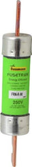 Cooper Bussmann - 250 VAC, 90 Amp, Time Delay General Purpose Fuse - Bolt-on Mount, 5-7/8" OAL, 20 at DC, 200 (RMS) kA Rating, 1-1/16" Diam - Exact Tool & Supply