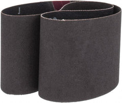 Norton - 3" Wide x 24" OAL, 120 Grit, Silicon Carbide Abrasive Belt - Silicon Carbide, Fine, Coated, Wet - Exact Tool & Supply