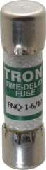Cooper Bussmann - 500 VAC, 1.6 Amp, Time Delay General Purpose Fuse - Fuse Holder Mount, 1-1/2" OAL, 10 at AC kA Rating, 13/32" Diam - Exact Tool & Supply