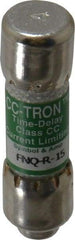 Cooper Bussmann - 300 VDC, 600 VAC, 15 Amp, Time Delay General Purpose Fuse - Fuse Holder Mount, 1-1/2" OAL, 20 at DC, 200 at AC (RMS) kA Rating, 13/32" Diam - Exact Tool & Supply