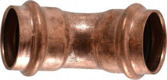 NIBCO - 1" Wrot Copper Pipe 45° Elbow - P x P, Press Fitting - Exact Tool & Supply