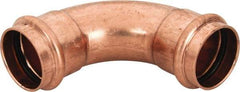 NIBCO - 1-1/2" Wrot Copper Pipe 90° Elbow - P x P, Press Fitting - Exact Tool & Supply