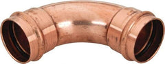 NIBCO - 2" Wrot Copper Pipe 90° Elbow - P x P, Press Fitting - Exact Tool & Supply