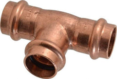 NIBCO - 3/4" Wrot Copper Pipe Tee - P, Press Fitting - Exact Tool & Supply