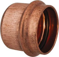 NIBCO - 1-1/4" Wrot Copper Pipe End Cap - P, Press Fitting - Exact Tool & Supply