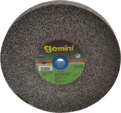 Norton - 24 Grit Aluminum Oxide Bench & Pedestal Grinding Wheel - 8" Diam x 1" Hole x 1" Thick, 3600 Max RPM, Very Coarse Grade - Exact Tool & Supply