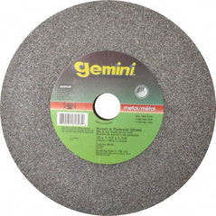 Norton - 36 Grit Aluminum Oxide Bench & Pedestal Grinding Wheel - 10" Diam x 1-1/4" Hole x 1-1/2" Thick, 2485 Max RPM, Very Coarse/Coarse Grade - Exact Tool & Supply