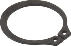 Value Collection - 0.588" Groove Diam, 5/8" Shaft Diam, Phosphate Spring Steel, Snap External Retaining Rings - 0.039" Groove Width, 0.035" Ring Thickness - Exact Tool & Supply