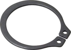 Value Collection - 1" Groove Diam, 1-1/16" Shaft Diam, Phosphate Spring Steel, Snap External Retaining Rings - 0.056" Groove Width, 0.05" Ring Thickness - Exact Tool & Supply