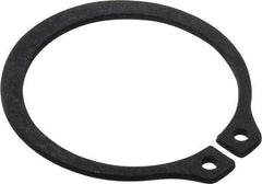 Value Collection - 1.118" Groove Diam, 1-3/16" Shaft Diam, Phosphate Spring Steel, Snap External Retaining Rings - 0.056" Groove Width, 0.05" Ring Thickness - Exact Tool & Supply