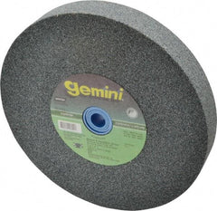 Norton - 60 Grit Silicon Carbide Bench & Pedestal Grinding Wheel - 7" Diam x 1" Hole x 1" Thick, 3600 Max RPM, Medium Grade - Exact Tool & Supply