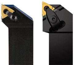 Seco - External Thread, Right Hand Cut, 1-1/2" Shank Width x 1-1/2" Shank Height Indexable Threading Toolholder - 6" OAL, 27ER Insert Compatibility, CE Toolholder - Exact Tool & Supply
