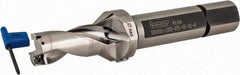Iscar - 1.38" Max Drill Depth, 2xD, 11/16" Diam, Indexable Insert Drill - 3/4" Shank Diam, Straight Shank - Exact Tool & Supply